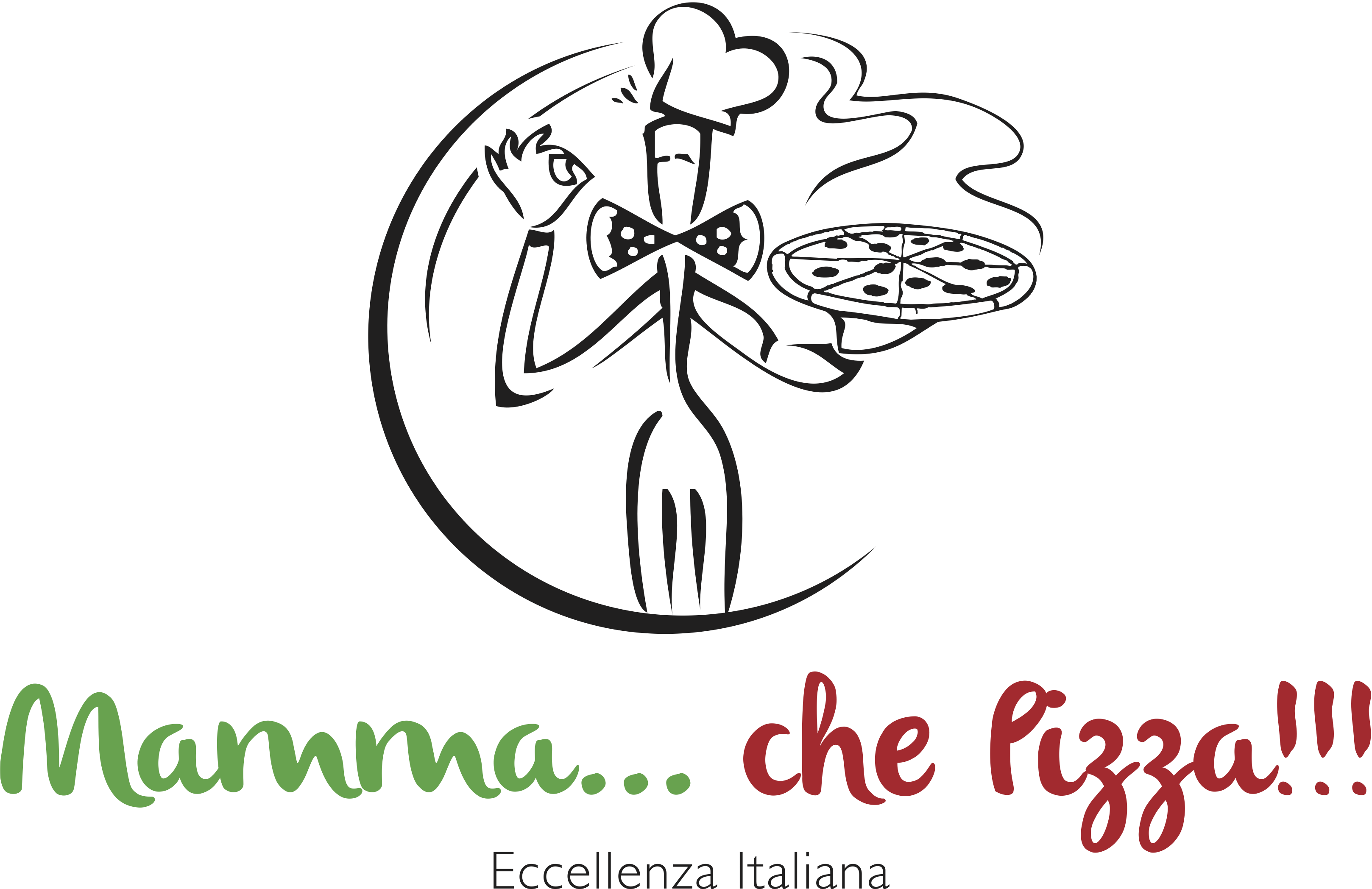 Mamma che pizza logo